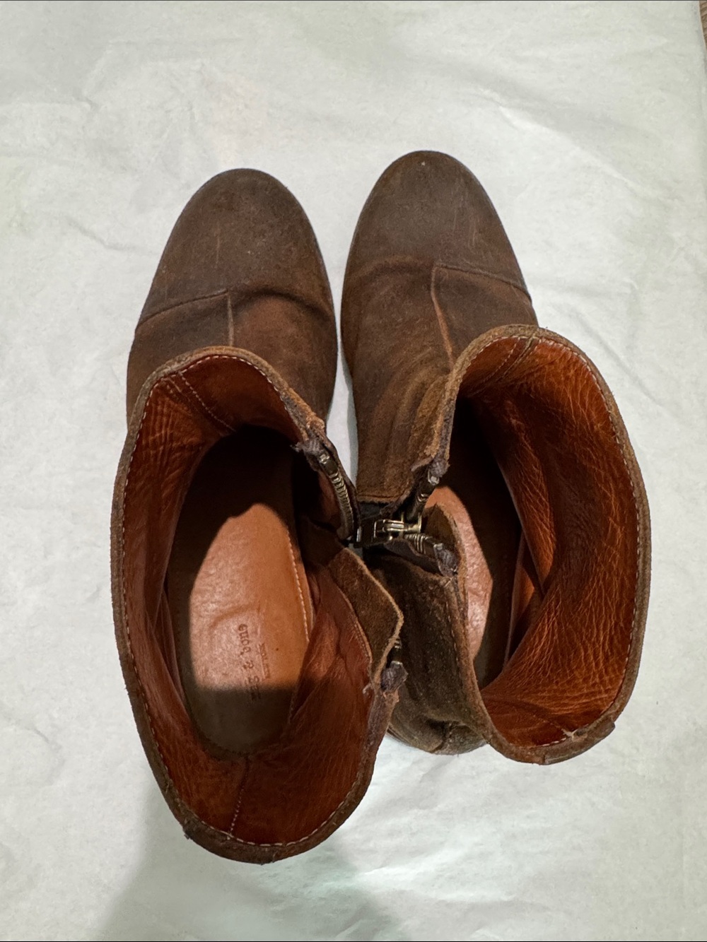 rag & bone Men's Brown Suede Chukka Boots